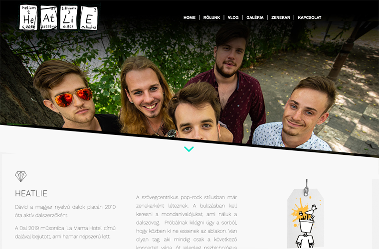 Heatlie - website